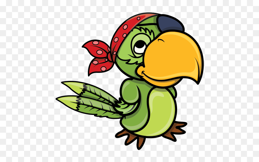 Detail Pirate Parrot Clipart Nomer 14