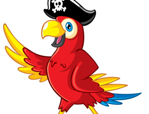 Detail Pirate Parrot Clipart Nomer 51