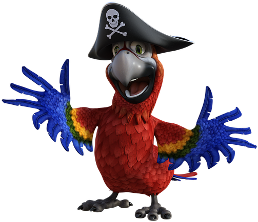 Detail Pirate Parrot Png Nomer 33