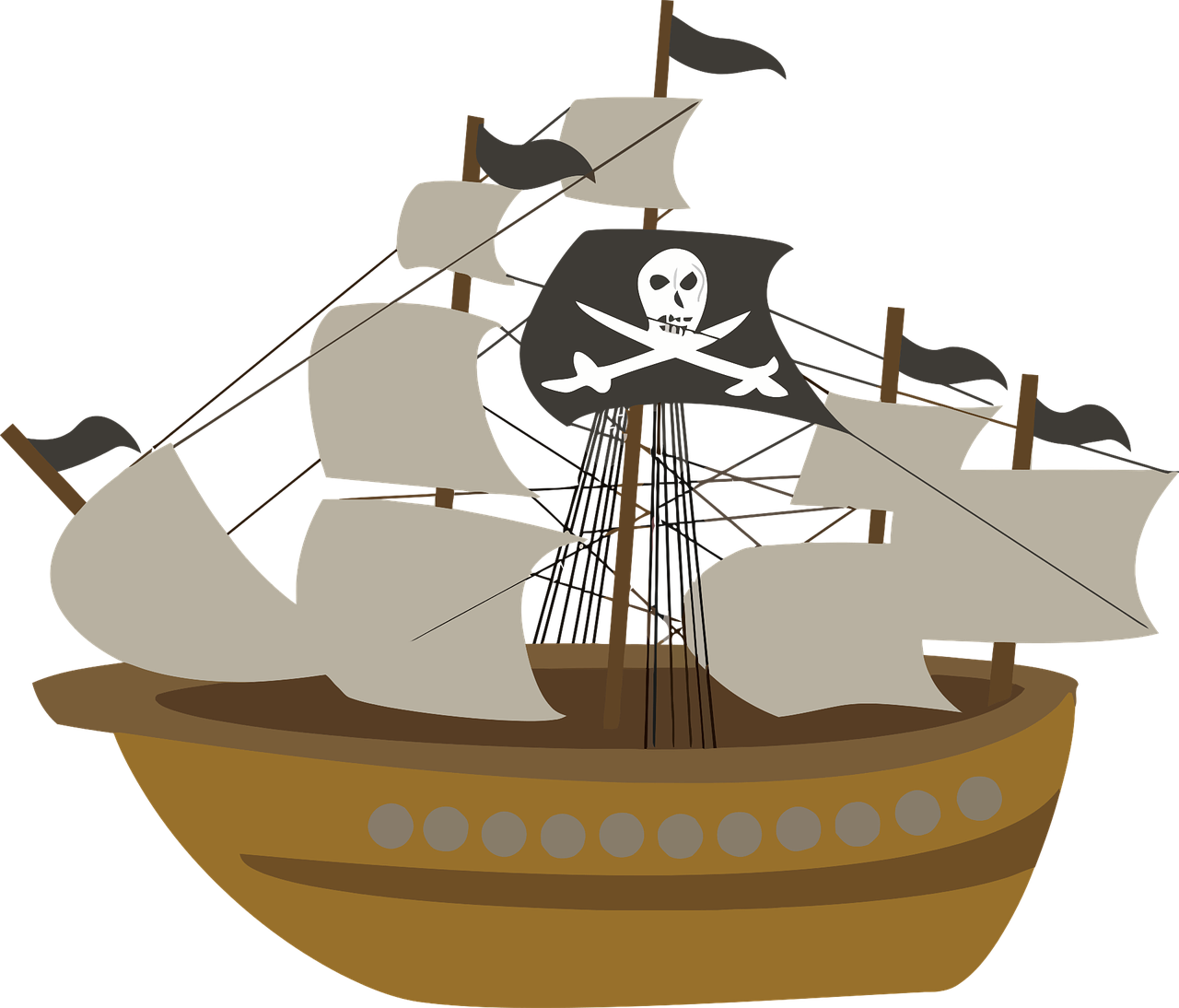 Detail Pirate Ship Png Nomer 15