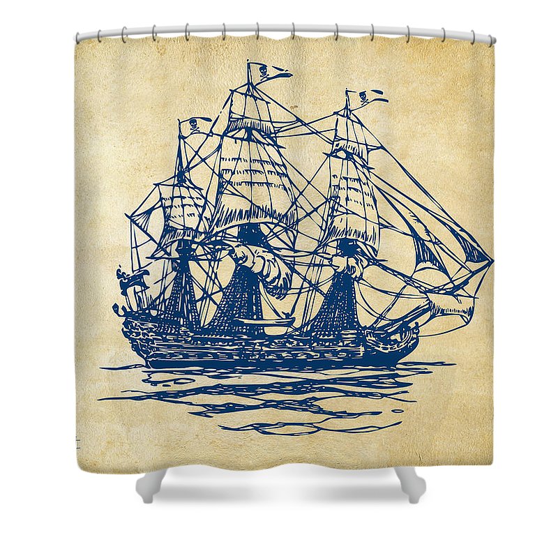 Detail Pirate Ship Shower Curtains Nomer 31