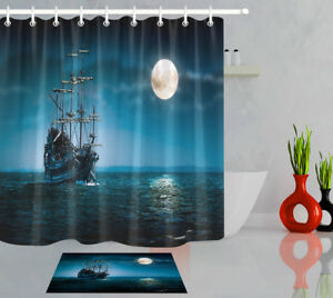 Detail Pirate Ship Shower Curtains Nomer 4