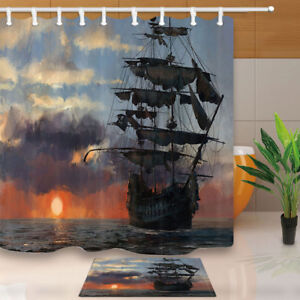Detail Pirate Ship Shower Curtains Nomer 7