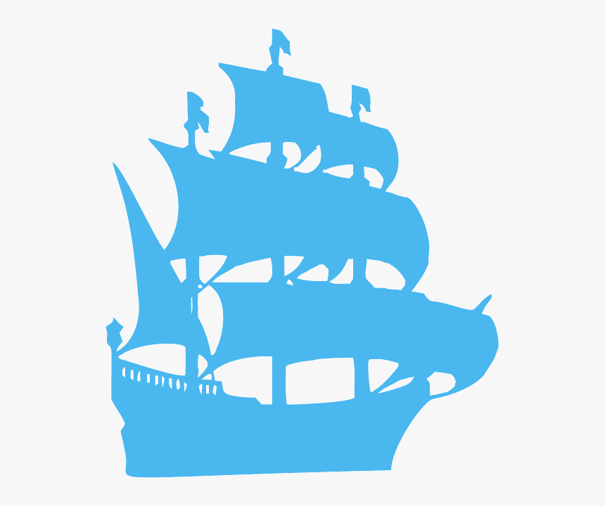 Detail Pirate Ship Silhouette Clip Art Nomer 50
