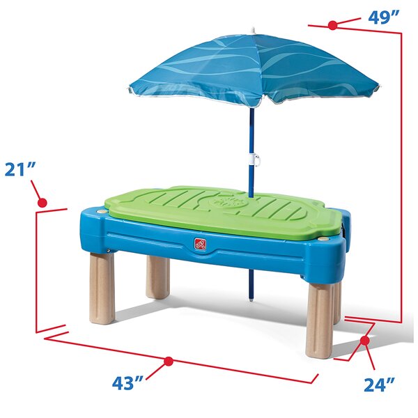 Detail Pirate Ship Water Table With Umbrella Nomer 14