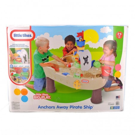 Detail Pirate Ship Water Table With Umbrella Nomer 28