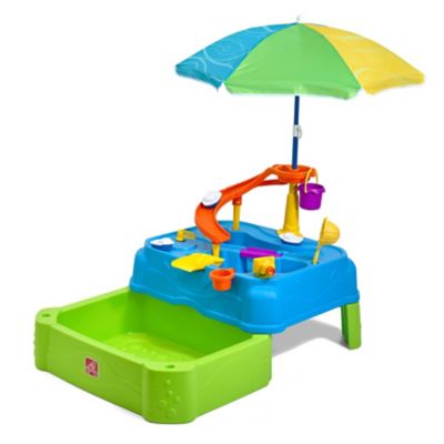 Detail Pirate Ship Water Table With Umbrella Nomer 37