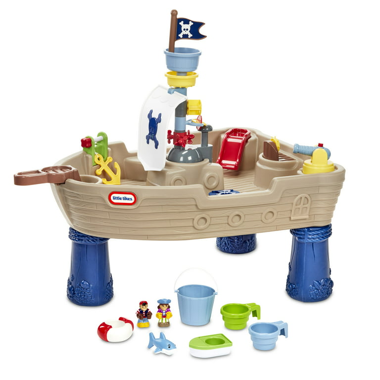 Detail Pirate Ship Water Table With Umbrella Nomer 7