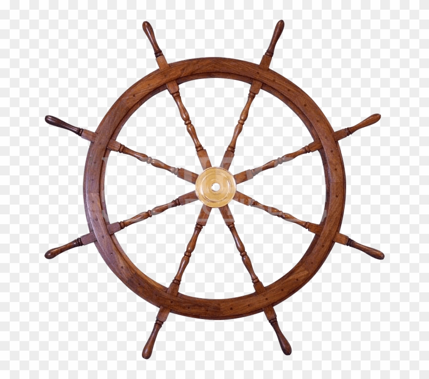 Detail Pirate Ship Wheel Clipart Nomer 26
