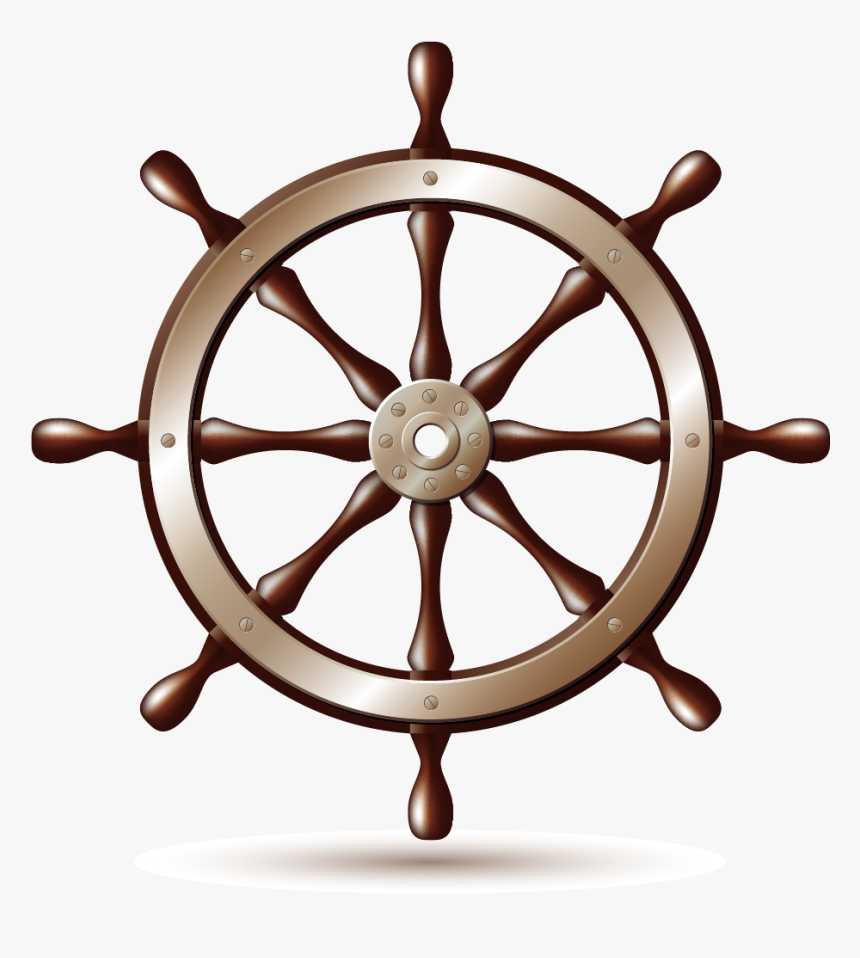 Detail Pirate Ship Wheel Clipart Nomer 40