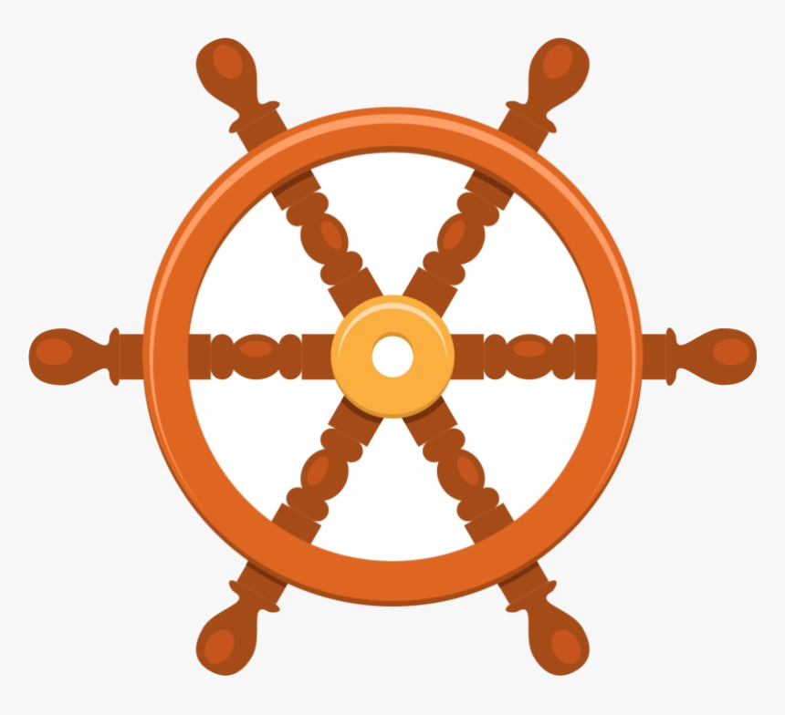 Detail Pirate Ship Wheel Clipart Nomer 43