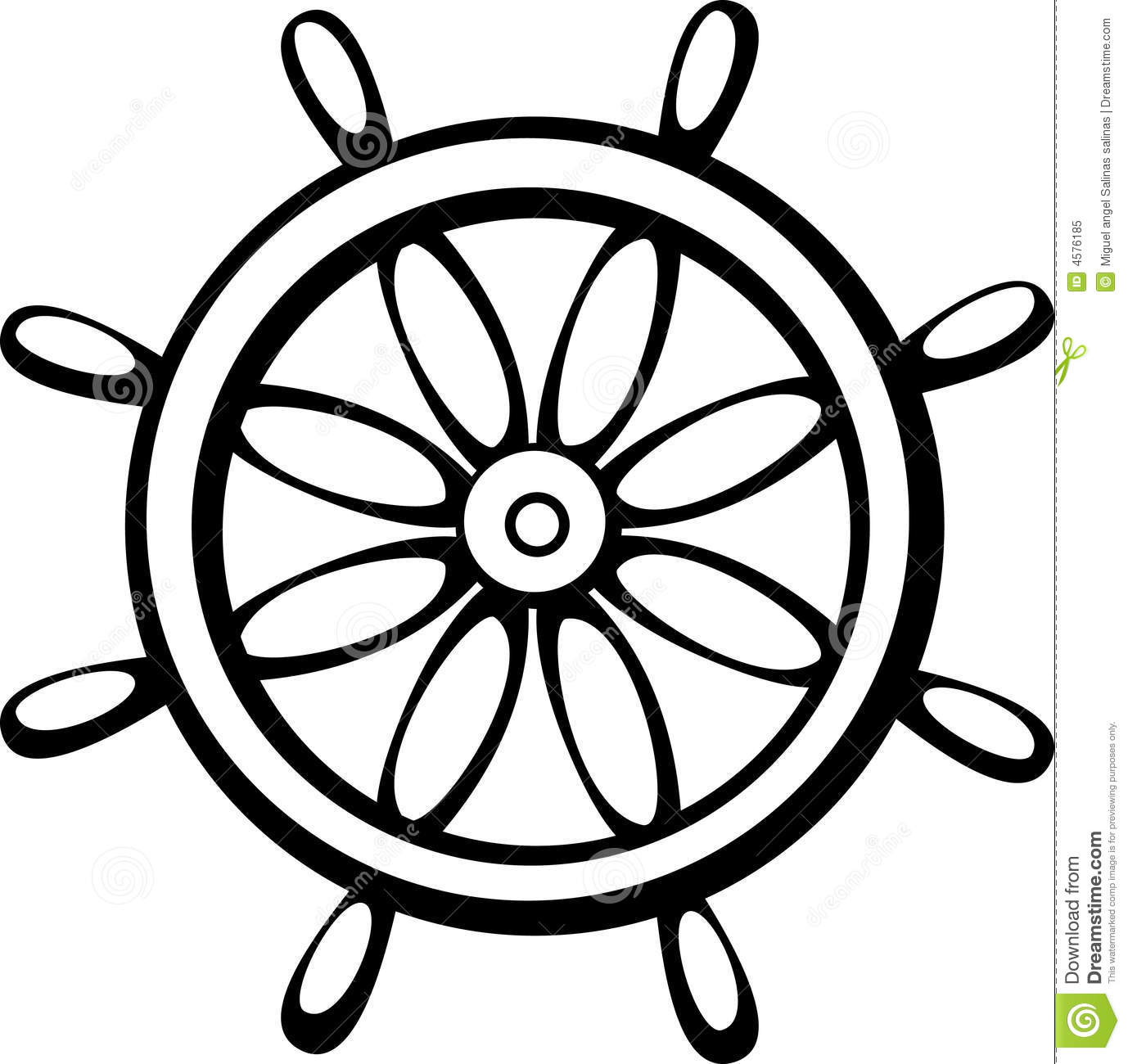 Detail Pirate Ship Wheel Clipart Nomer 44