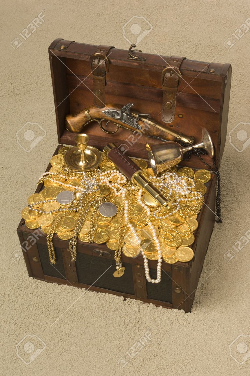 Detail Pirate Treasure Chest Pictures Nomer 25