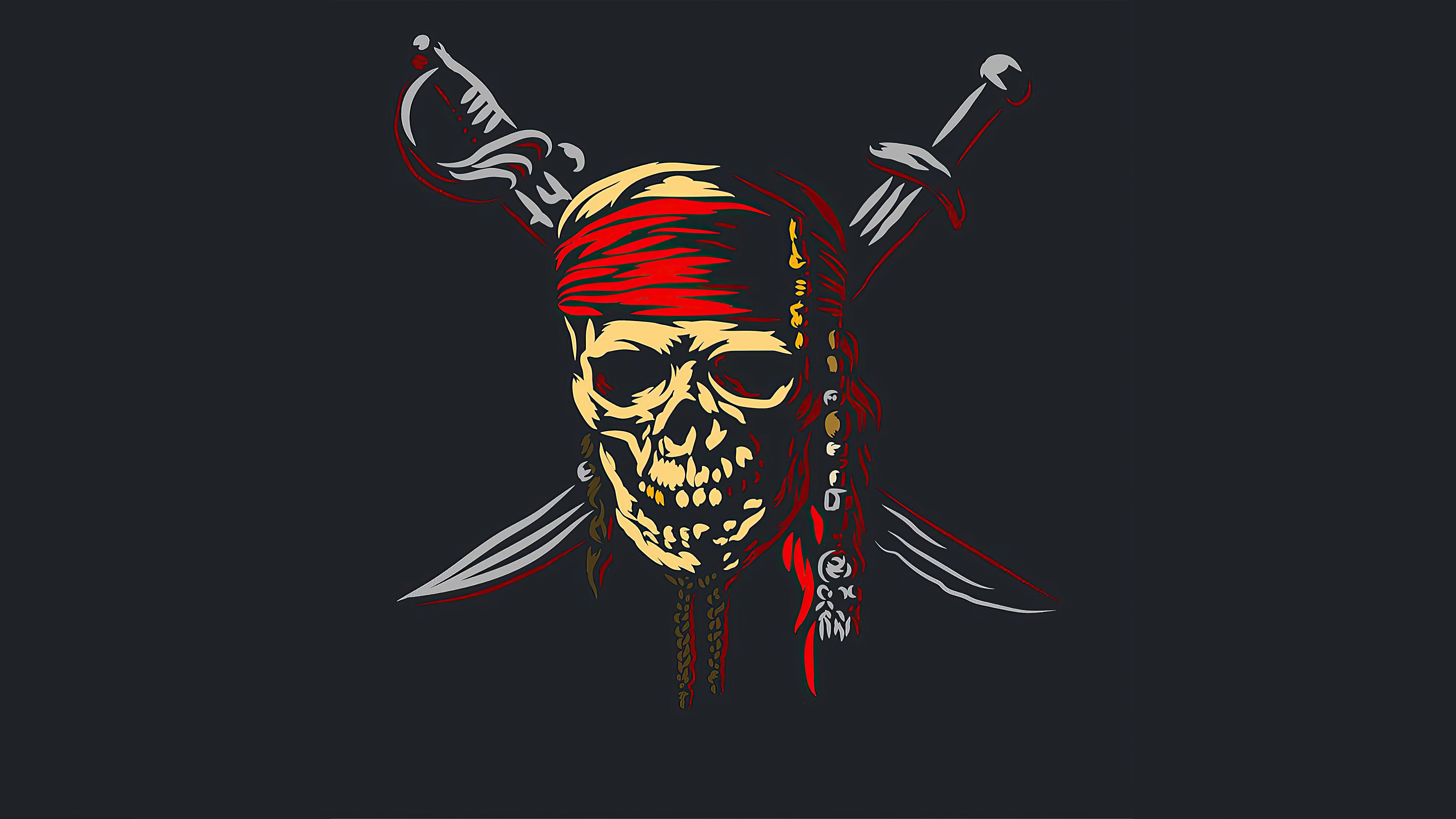 Detail Pirates Skull Wallpaper Nomer 16