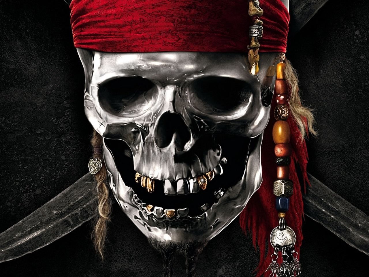 Detail Pirates Skull Wallpaper Nomer 3