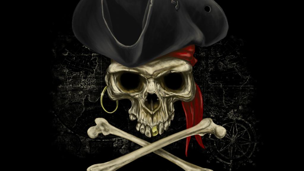 Detail Pirates Skull Wallpaper Nomer 18