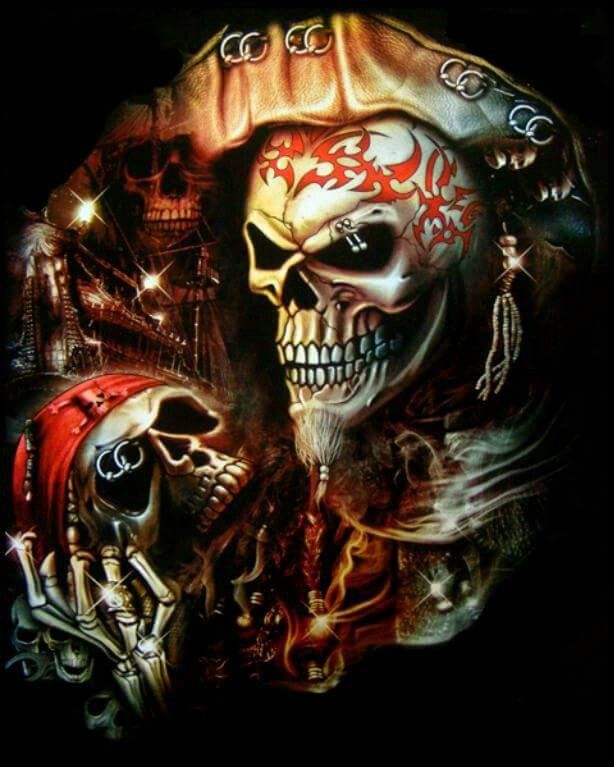 Detail Pirates Skull Wallpaper Nomer 36