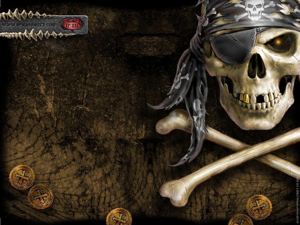 Detail Pirates Skull Wallpaper Nomer 7