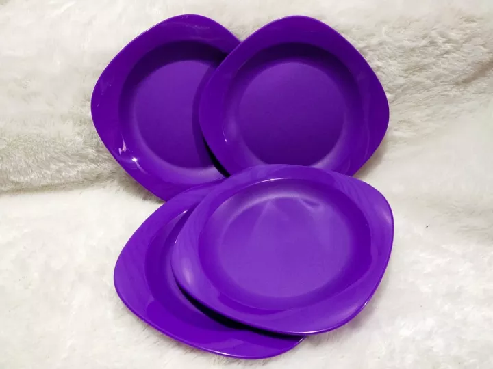 Detail Piring Tupperware Ungu Nomer 51