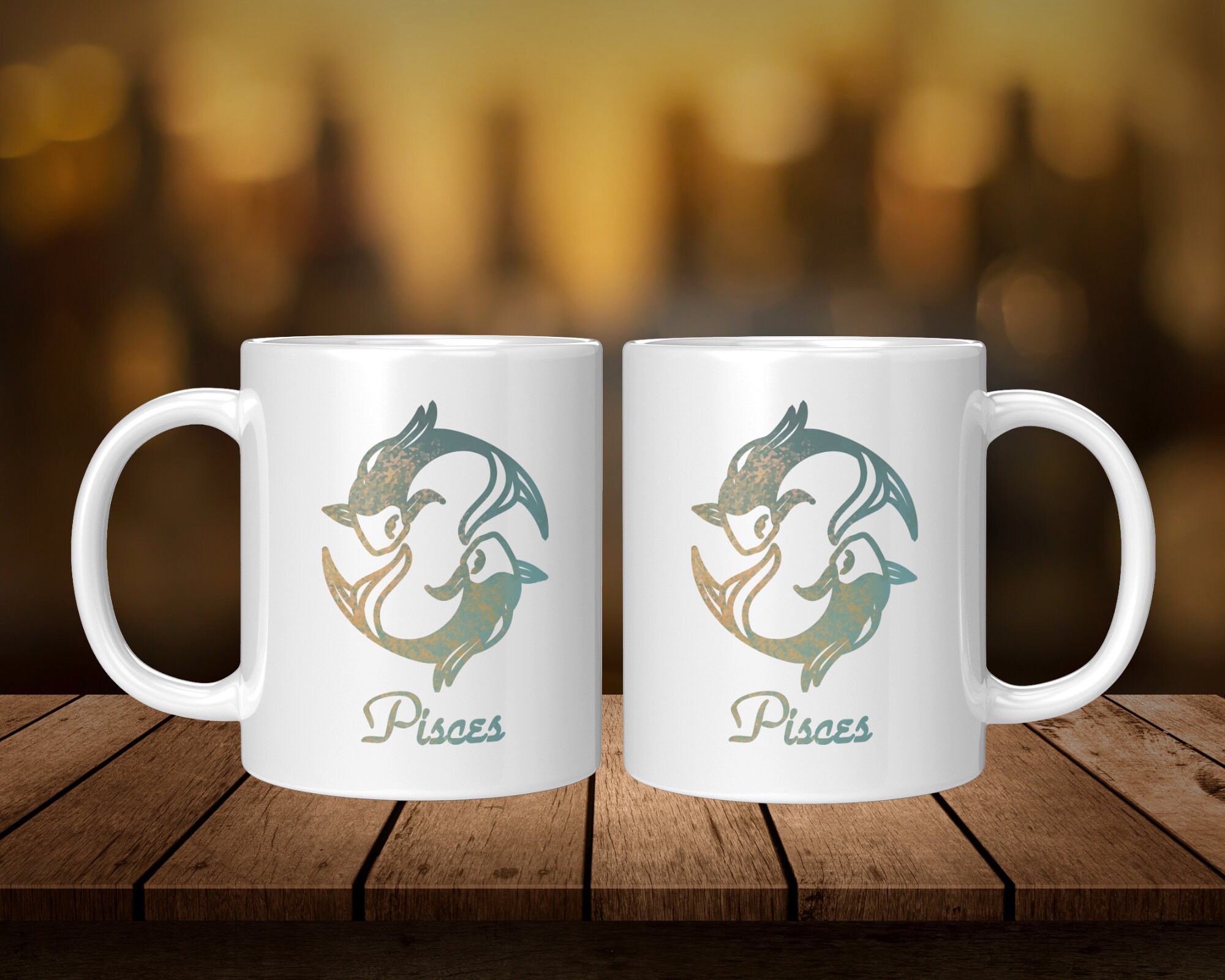 Detail Pisces Coffee Mug Nomer 47
