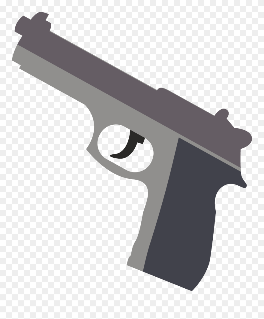 Detail Pistol Vector Png Nomer 3