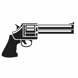 Detail Pistol Vector Png Nomer 10