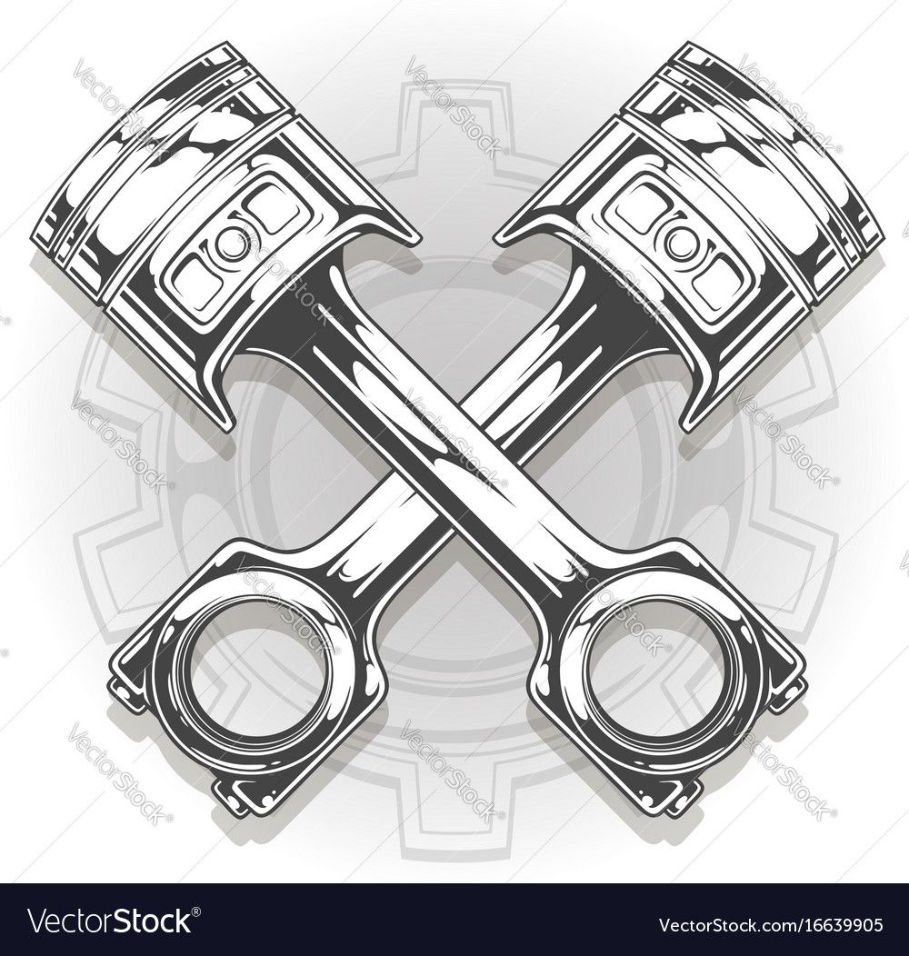Detail Piston Vector Cdr Nomer 43