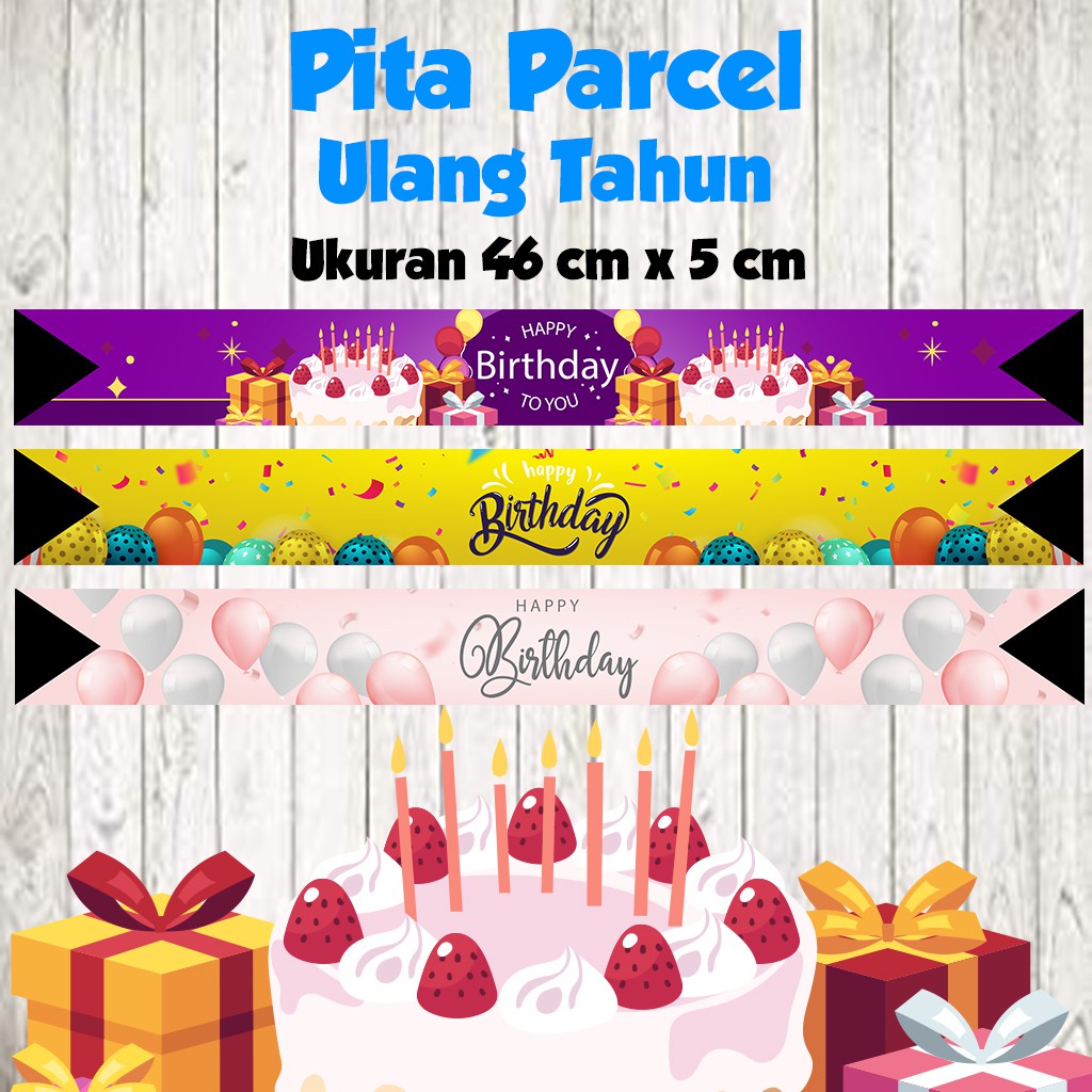 Detail Pita Tulisan Happy Birthday Nomer 37