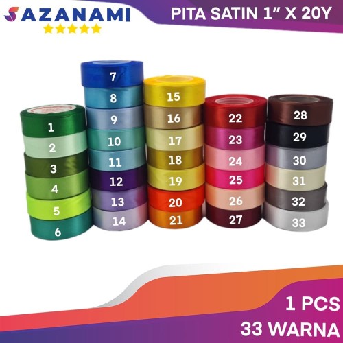 Detail Pita Warna Warni Nomer 22