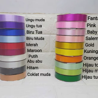 Detail Pita Warna Warni Nomer 41