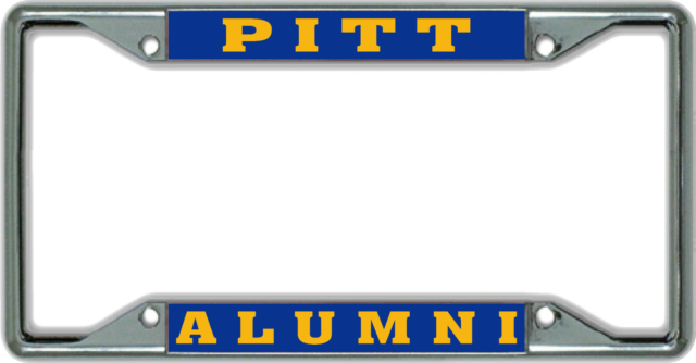 Download Pitt License Plate Frame Nomer 12