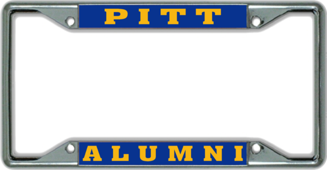 Detail Pitt License Plate Frame Nomer 12