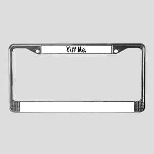 Detail Pitt License Plate Frame Nomer 44