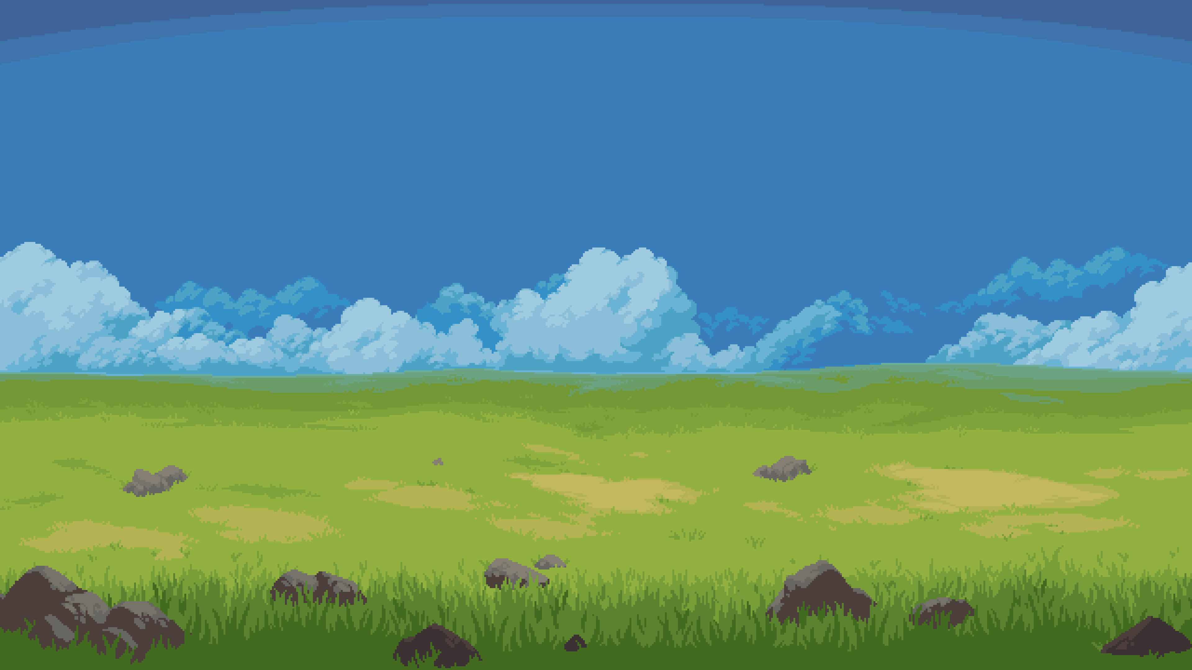 Detail Pixel Art Background Nomer 15