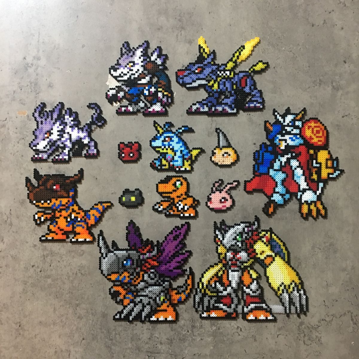 Detail Pixel Art Digimon Nomer 4