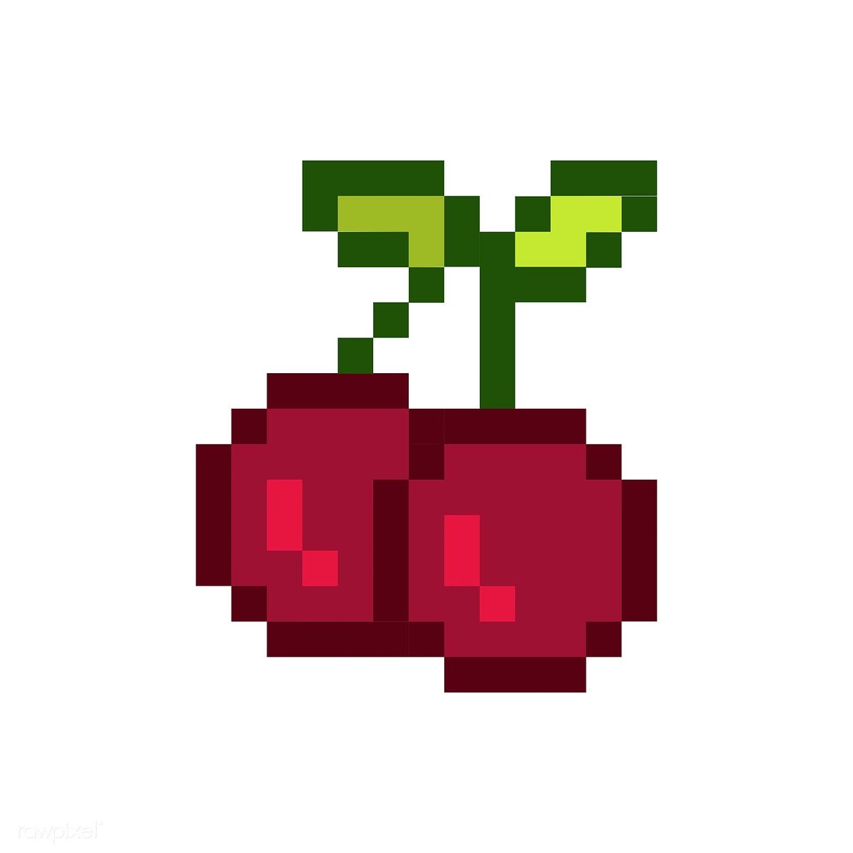 Detail Pixel Cherry Png Nomer 16