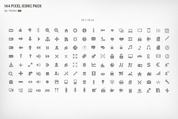 Detail Pixel Icon Pack Nomer 11