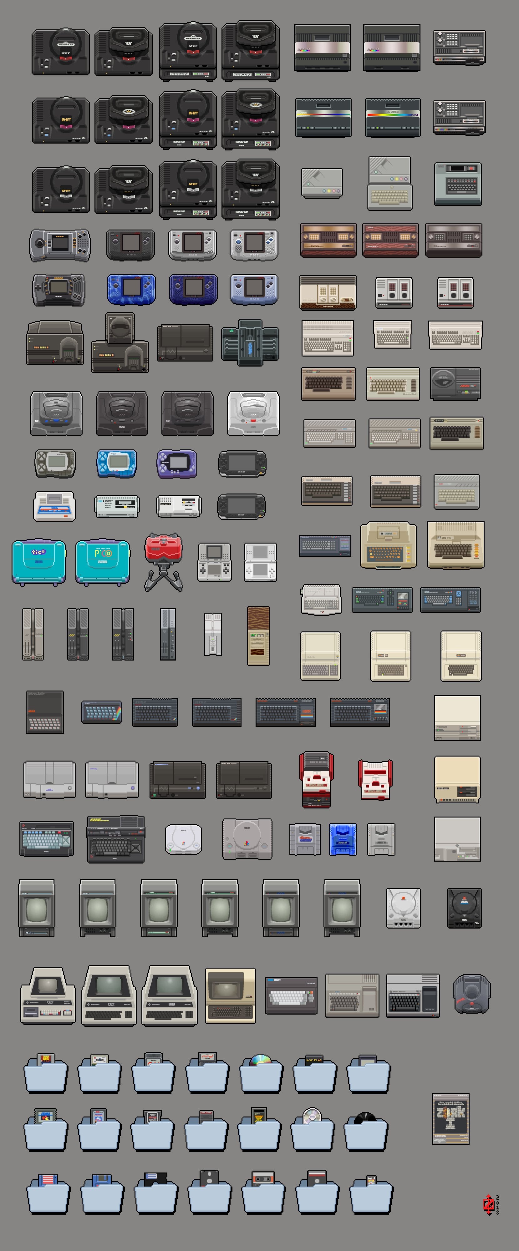 Detail Pixel Icon Pack Nomer 13
