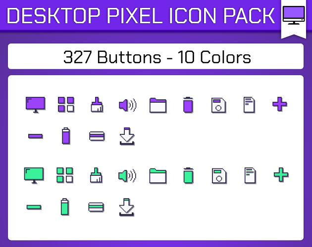 Detail Pixel Icon Pack Nomer 50