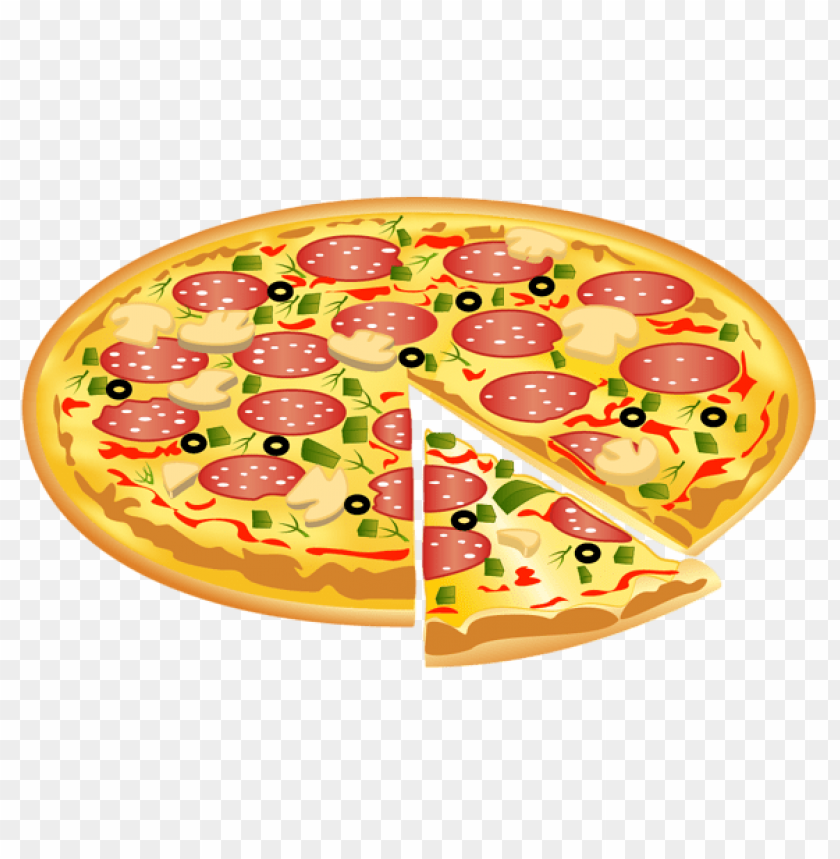 Detail Pizza Clip Art Png Nomer 5