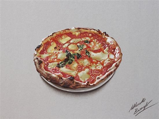 Detail Pizza Pencil Drawing Nomer 39