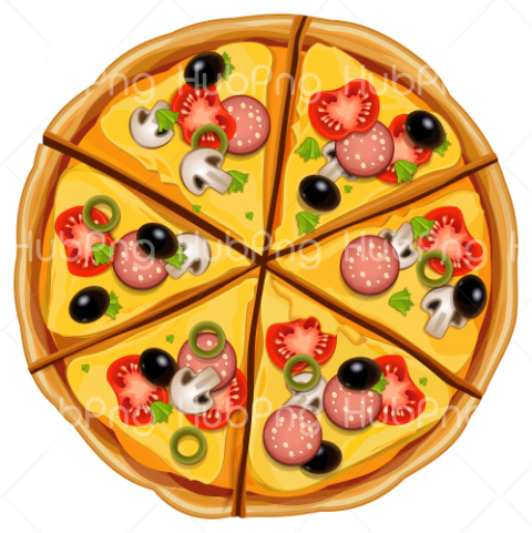 Detail Pizza Png Vector Nomer 16