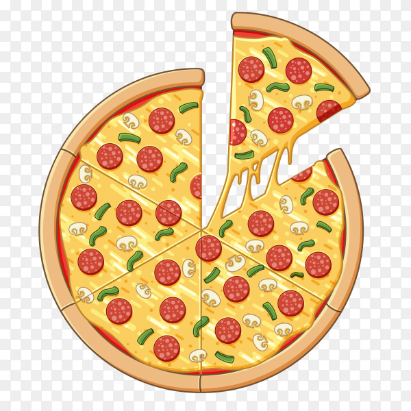 Detail Pizza Png Vector Nomer 6