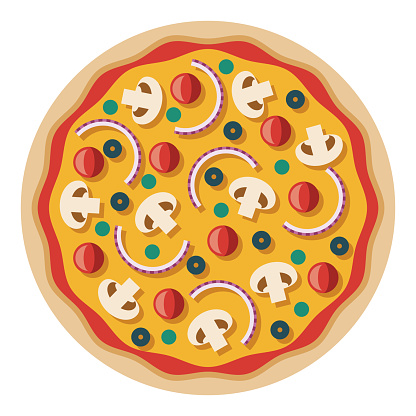 Detail Pizza Transparent Image Nomer 33