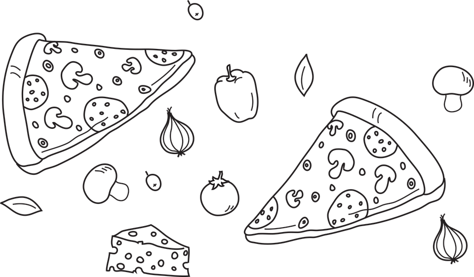 Pizza Vector Png - KibrisPDR