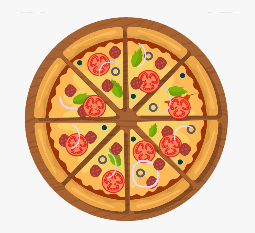 Detail Pizza Vector Png Nomer 3