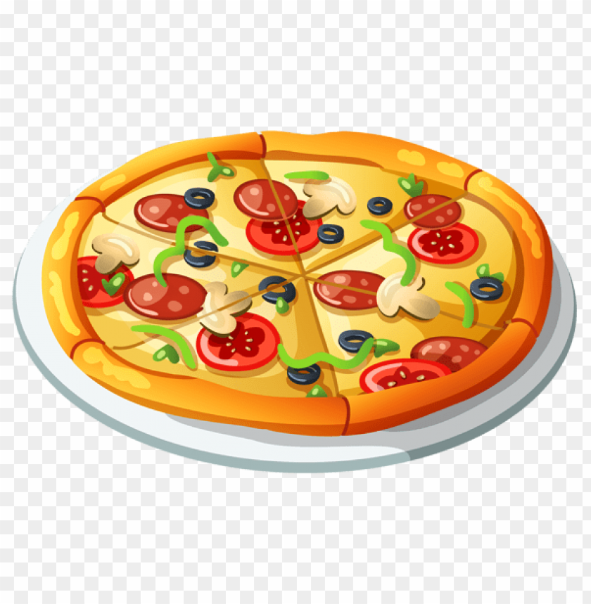 Detail Pizza Vector Png Nomer 7