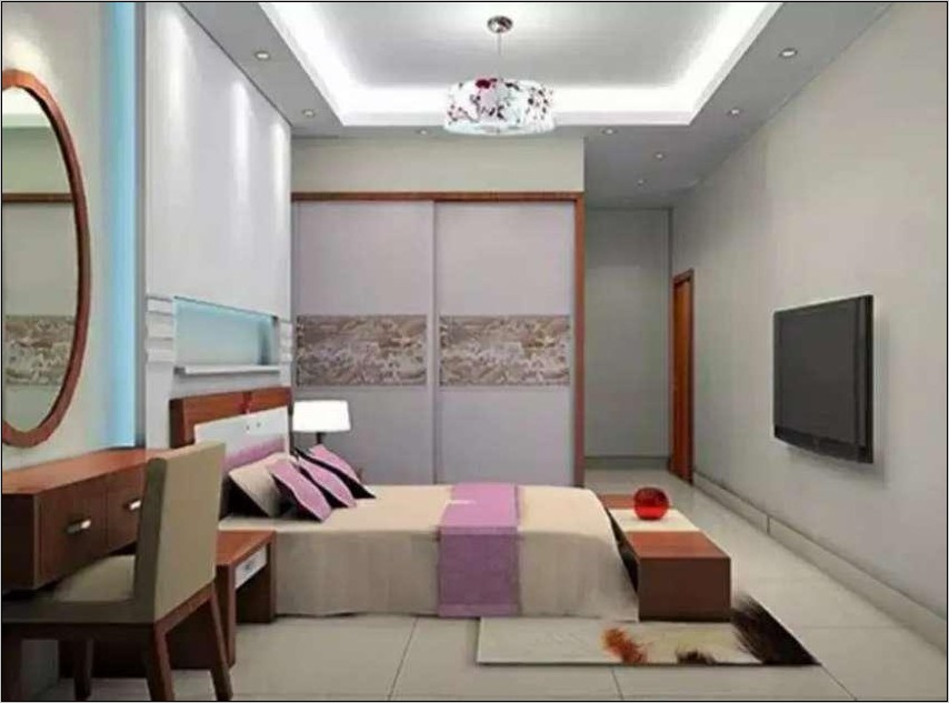 Detail Plafon Gypsum Kamar Tidur Nomer 45