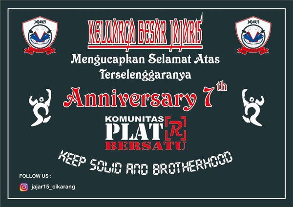 Plakat Anniversary Club Motor - KibrisPDR