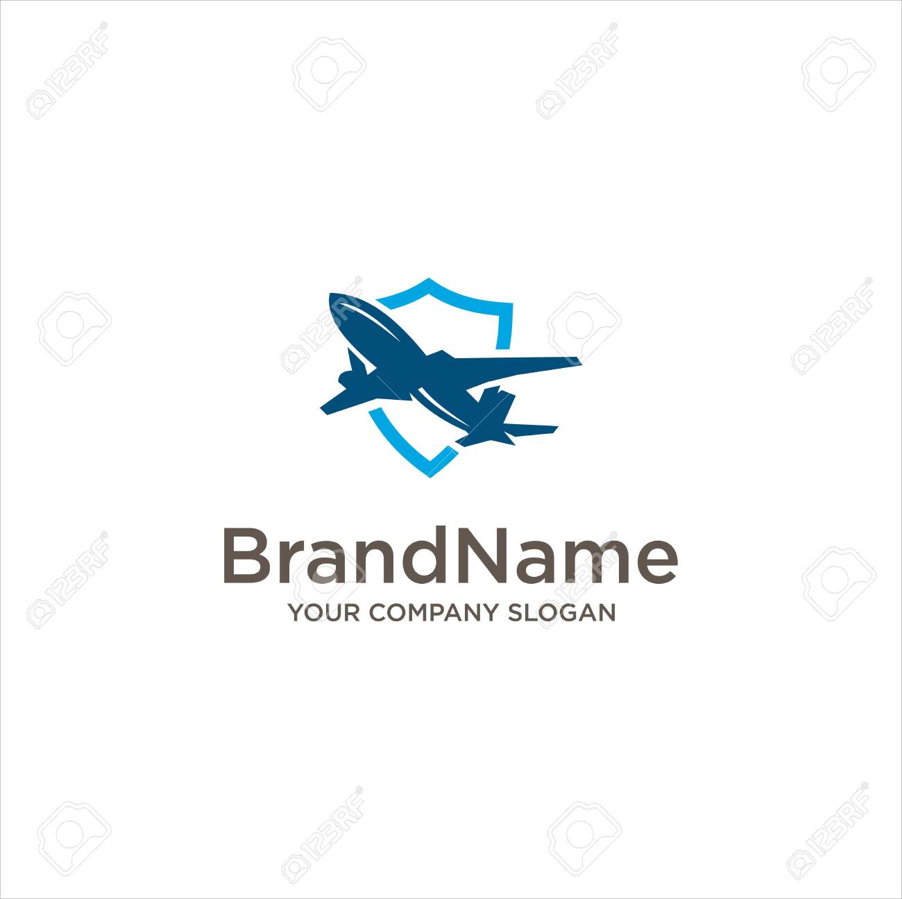 Detail Plane Logo Nomer 23